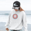 Hoodie Pullover Küstenkinners Mit dem Herzen am Meer verankert Mode Marke Küste Strand Meer Anker Urlaub Geschenk